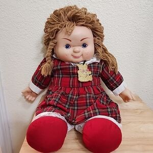 Vintage House of Lloyd Christmas dolls, Heather. 1993, 24”